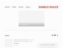 Tablet Screenshot of diablodulce.com